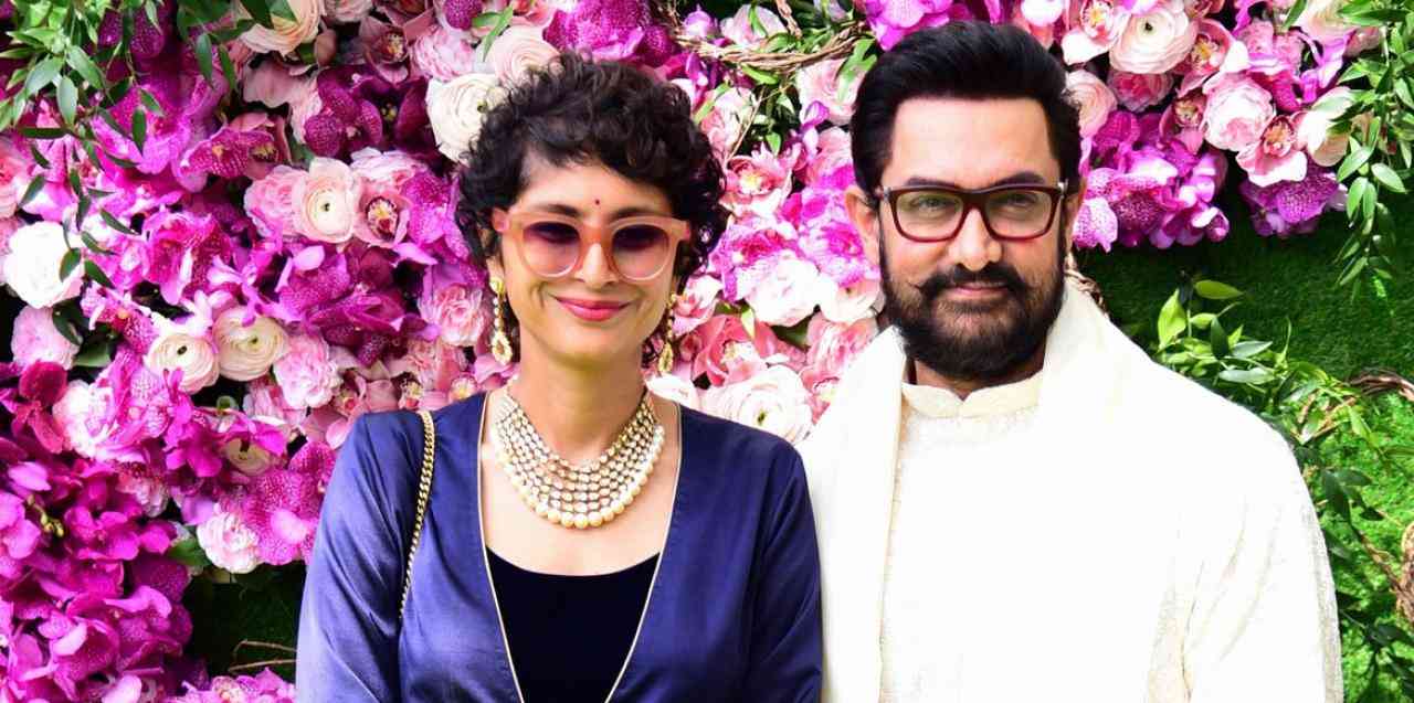 L to R: Kiran Rao, Aamir Khan